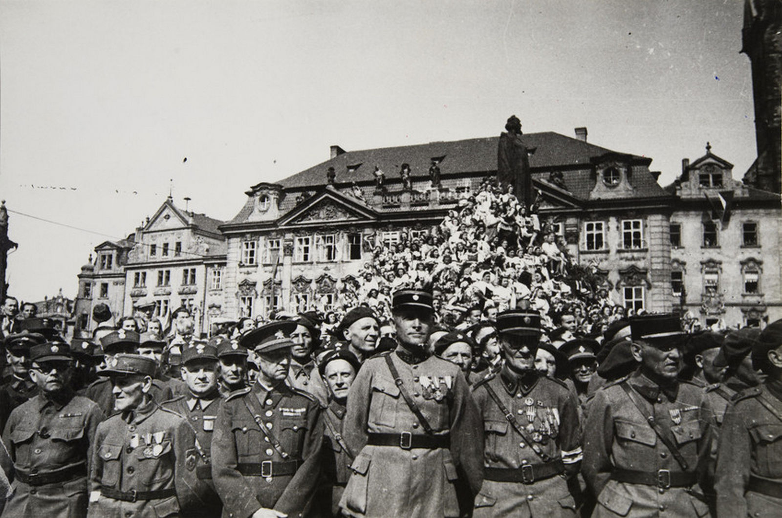 прага в 1945