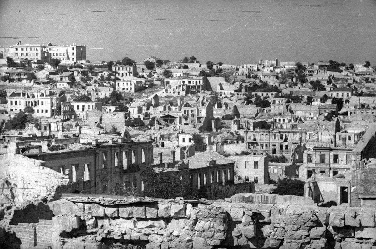 Руины Севастополя 1944