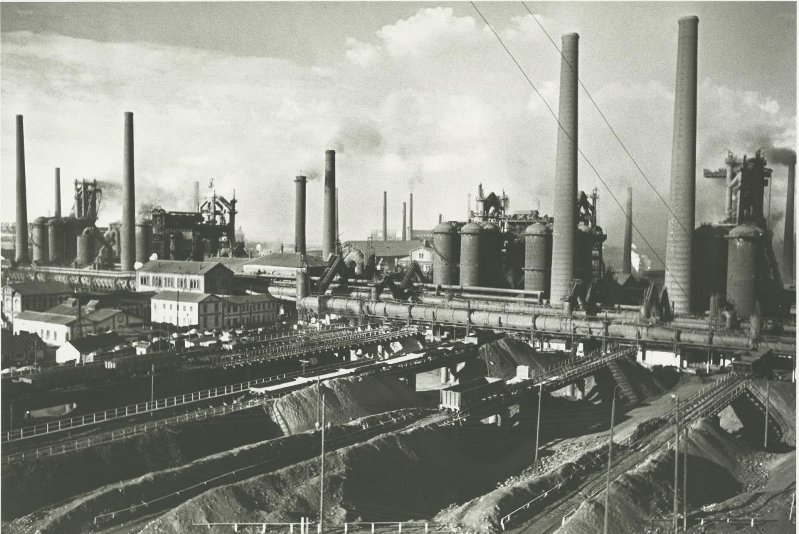 Днепродзержинский металлургический завод. Днепродзержинск, 1941 г