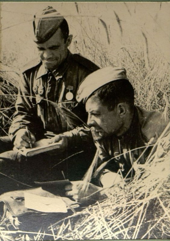 Image: Mortar heroes A. Kochkin and M. Sibiryaev