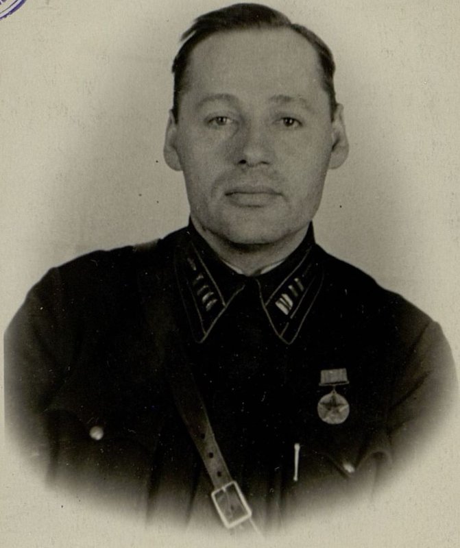 Image: Brigade commissar - regimental commissar Kuznetsov Alexander Loginovich