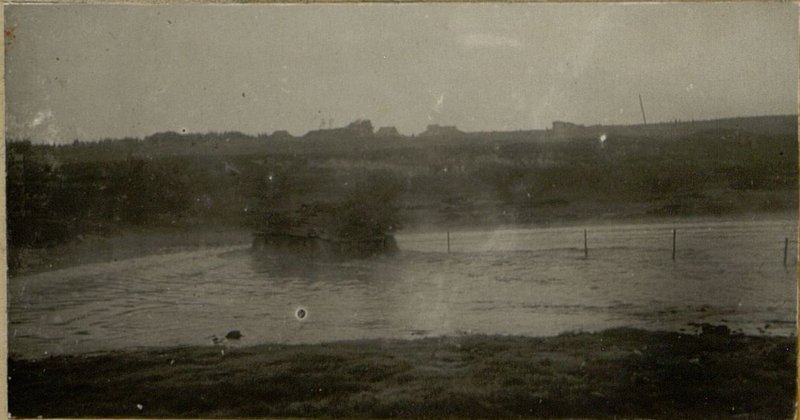 Фотография: Переправа через р. Гжать