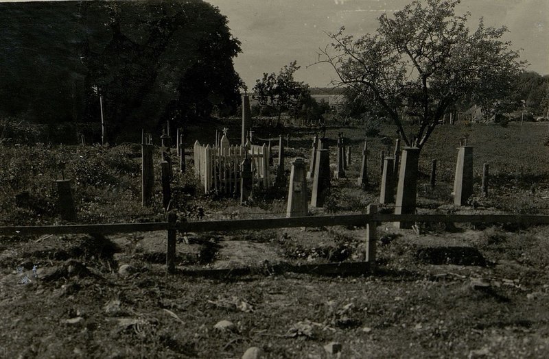 Image: General view of a military cemetery, Grodno region., Shchuchinsky district, Shchuchin, north-western outskirts