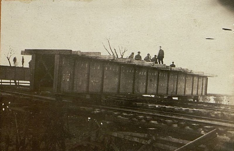 Фотография: Поперечная передвижка фермы