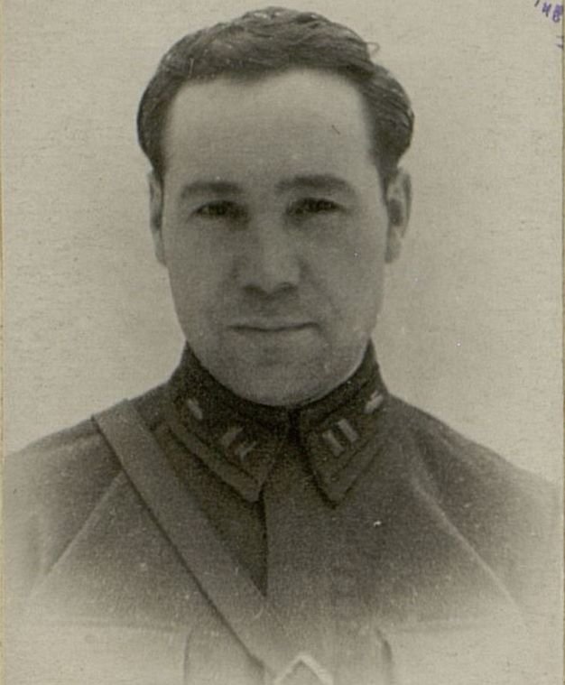 Image: Commissar of a tank regiment Battalion Commissar Kozhukhar N.M.