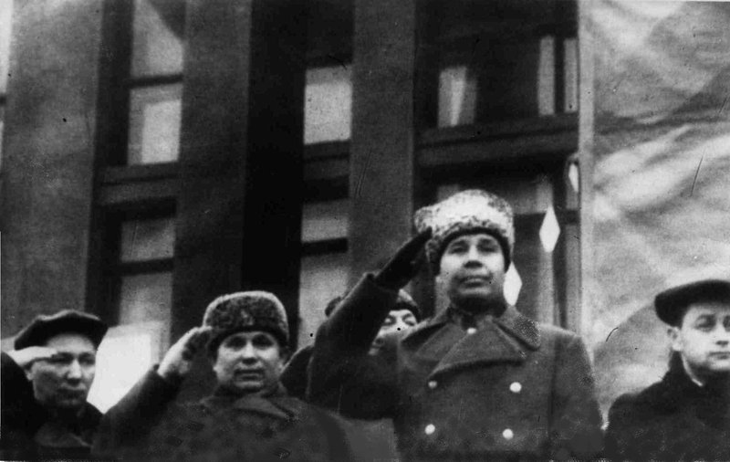 Парад 7 ноября 1941 г. в Воронеже
