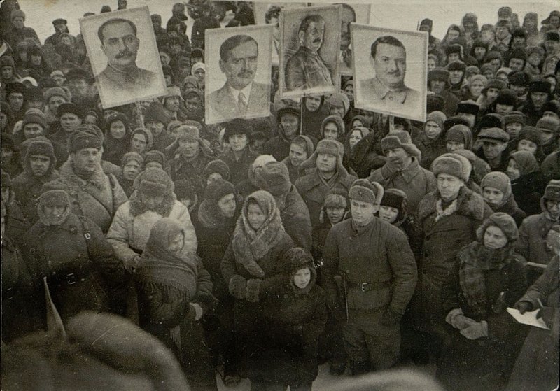 Фотография: Митинг в освобождении Можайска
