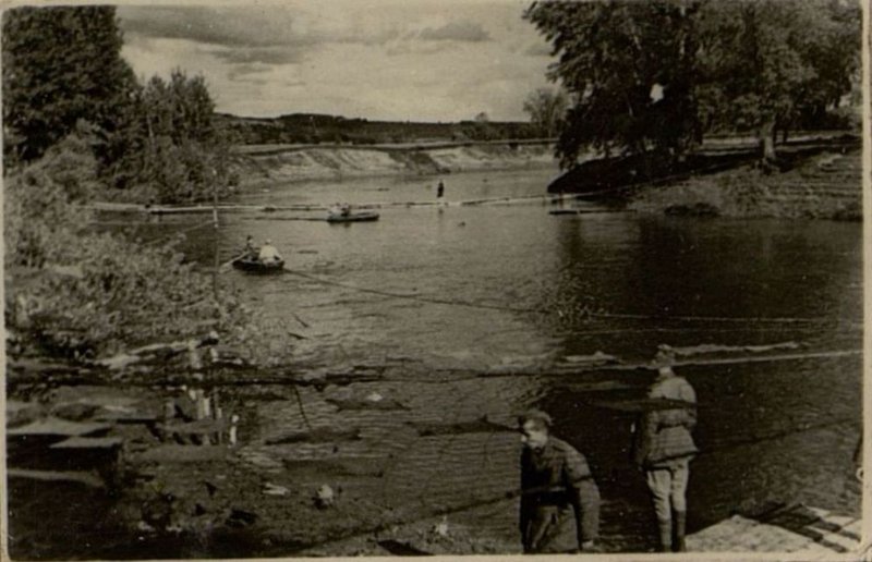 Фотография: Занятия на переправе