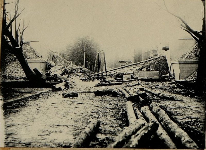 Image: Destroyed overpass 210 km GK 3
