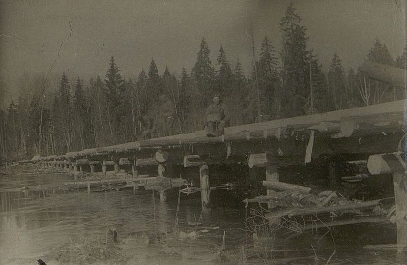 Фотография: Эстакада через р. Ветожетка у Бурехино