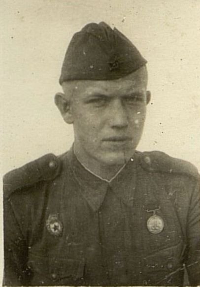Image: Guard sergeant I.P. Nesterov Part-commander