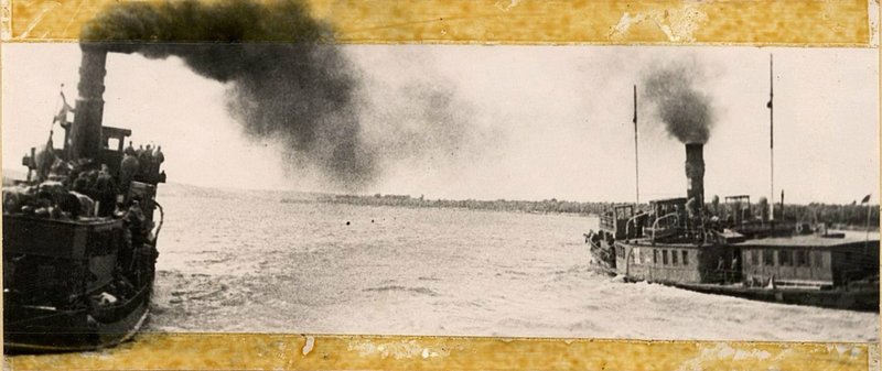 Image: Some units of corpse on the march along the Danube