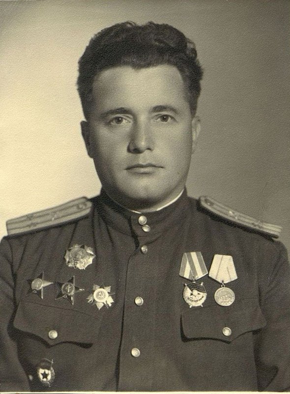 Фотография: Командир полка гвардии подполковник Ширяев А.П.