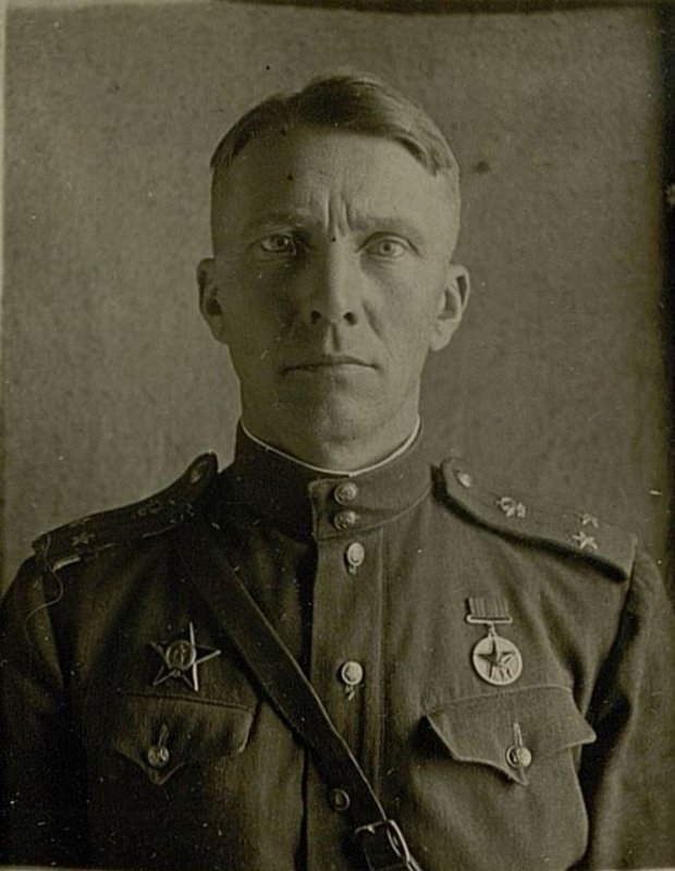 Фотография: Подполковник Векшин Павел Тимофеевич. Начальник 1 отдела штаба железнодорожных войск северо - западного фронта