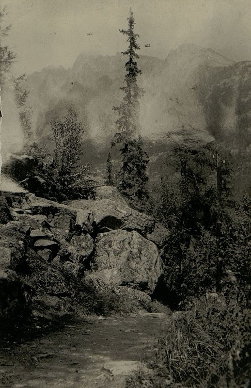 Image: Mountain trail on the eastern slopes of the Tatras