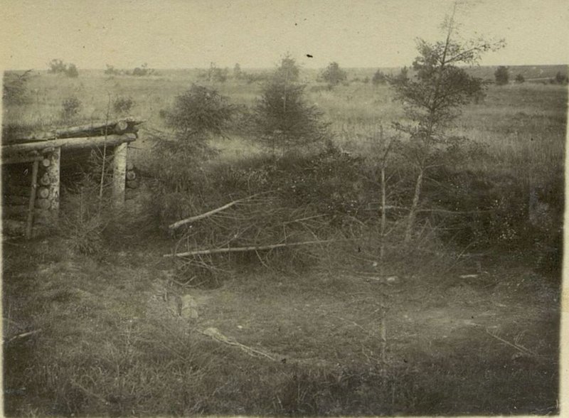 Фотография: Орудийный окоп