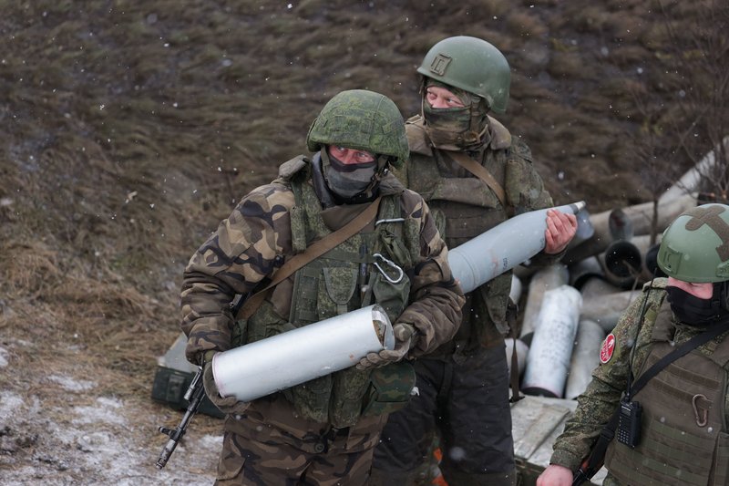 Боевая работа гаубиц Д-30 в зоне СВО