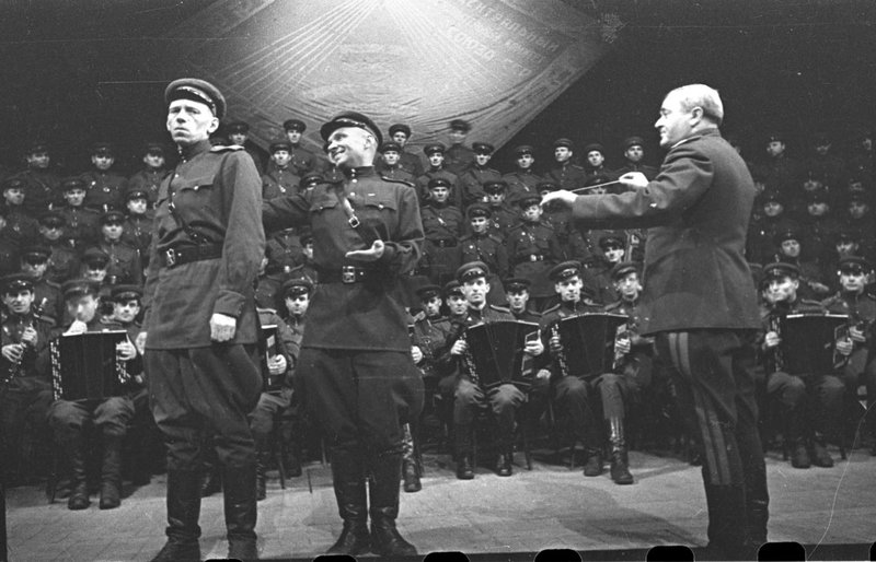 The Red Banner Ensemble of the Red Army song and dance of the Soviet Union (Finland)