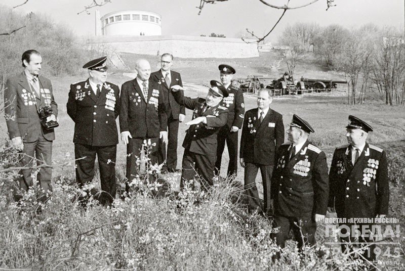 Soldiers-liberators of Sevastopol from the German-fascist invaders