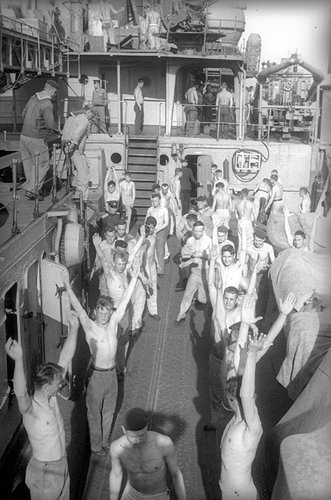 Зарядка на крейсере «Красный Крым»