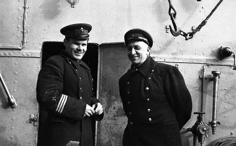 Defending Sevastopol. Poet Sergei Alymov aboard a ship
