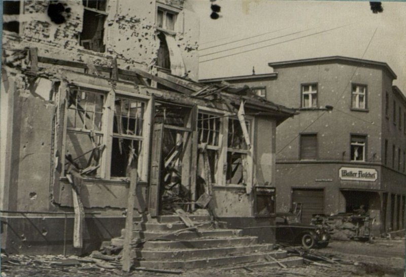 Image: There was a German fortification in this house.