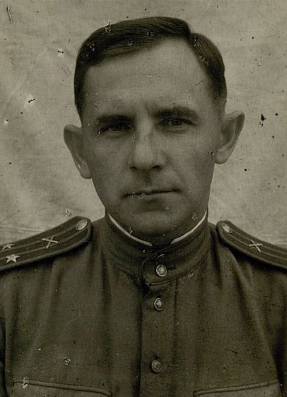 Image: Lieutenant-Colonel Nikolay T. Zakharov. Chief of Staff of the 42nd Anti-Aircraft Artillery Division of the Reserve of the High Command