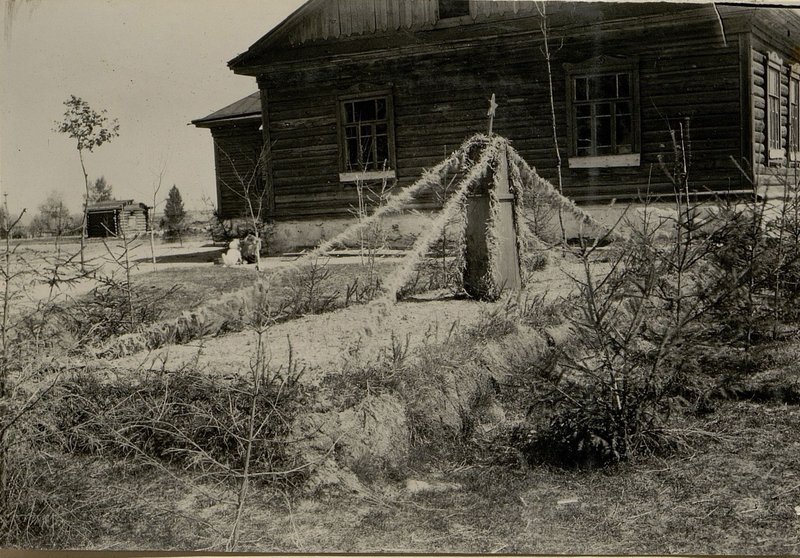 Image: The mass grave is located near the Osovsky village council of the Bobruisk region