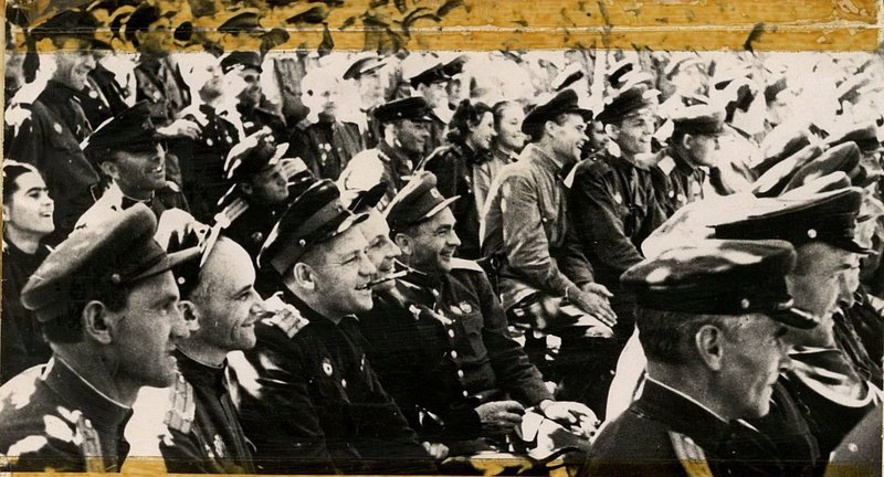 Image: Corps personnel listening to the concert