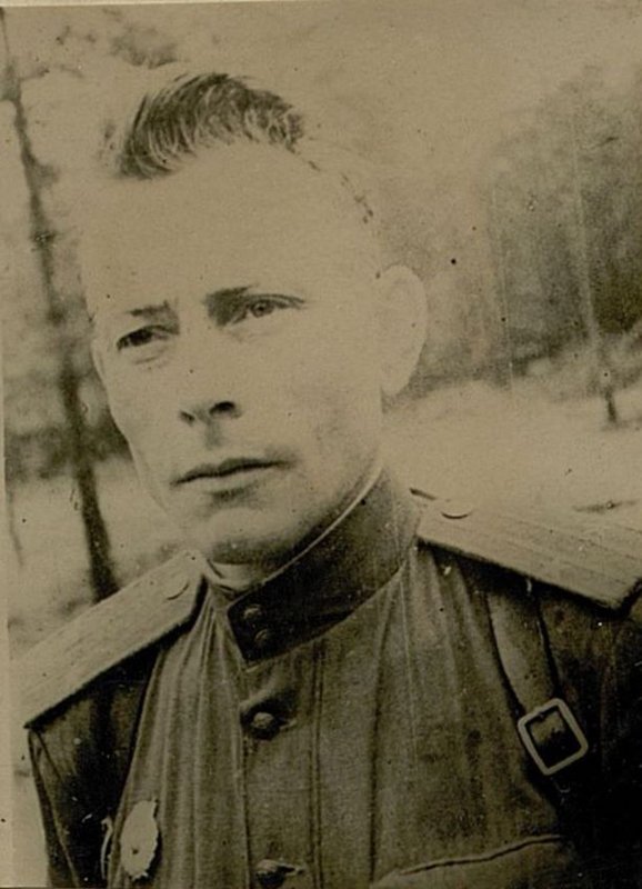 Фотография: Подполковник Абросимов Иван Георгиевич. Командир 91 стрелкового полка 37 стрелковой дивизии
