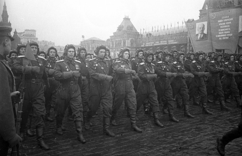 «Парад победы на Красной площади.»