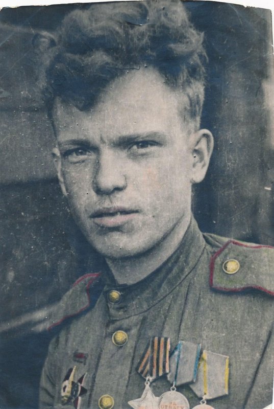 V.V. Egorov, reconnaissance scout