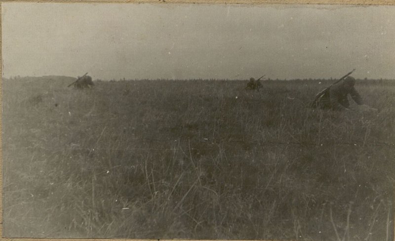 Фотография: Боевое задание по минированию перед передним краем обороны 277 стрелковой дивизии