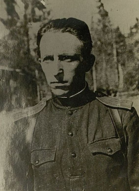 Image: Colonel Perovsky Vitaly Vasilievich. Chief of the Chemical Department of the 34th Army