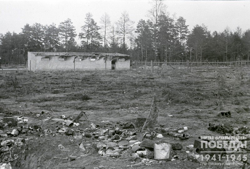 View of the part of territory of the Treblinka concentration camp