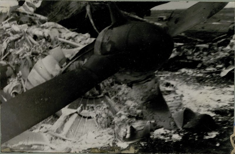 Фотография: ФВ-190 сбитый 11.02.45 г. в районе Обер-Белау