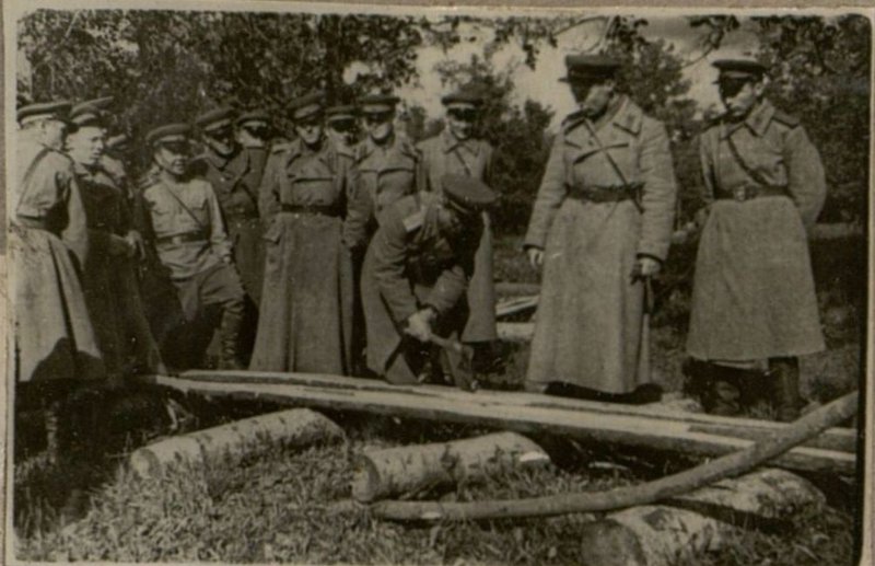 Фотография: Занятия на переправе
