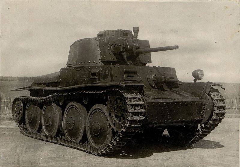 Фотография: Лёгкий танк "Прага-38Т" (чехословацкий)