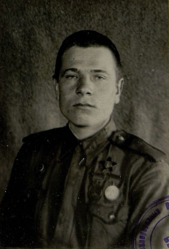 Image: Mechanic driver Sergeant major Saenko I.R.