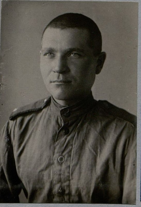 Image: Party organizer of the company. The best agitator. Kasnoarmeets Tsatsulin A.I.