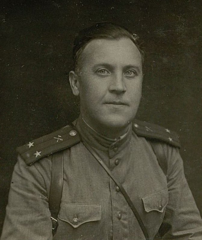 Image: Lieutenant Colonel Iolkin Alexander Illarionovich. Head of the Chemical Department of the 1st Shock Army