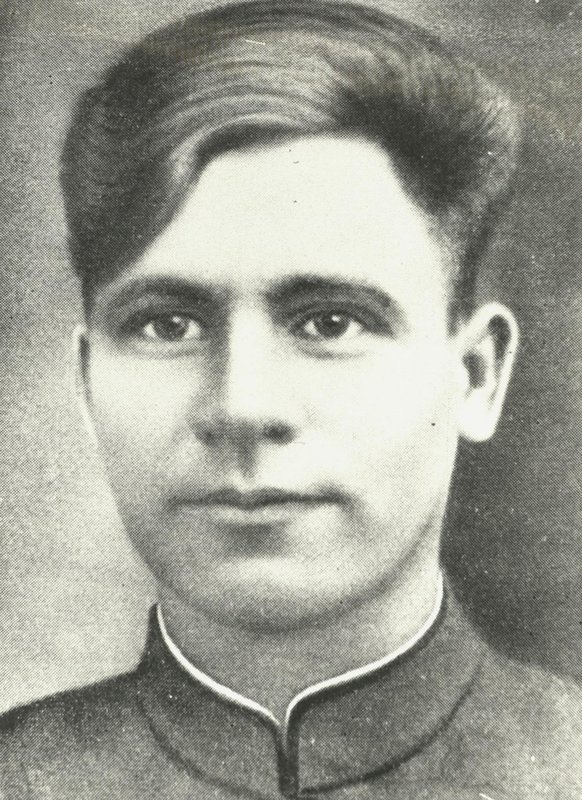 Portrait of Chugunov Fyodor Ivanovich, foreman, intelligence officer, commander of reconnaissance groups