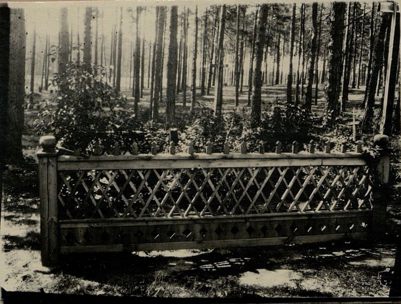 Image: Grave No. 4 of the partisan Vasko Yu.I., Grodno region, Zheludoksky district, Demyanovsky village council, Demyanovtsy village, civil cemetery