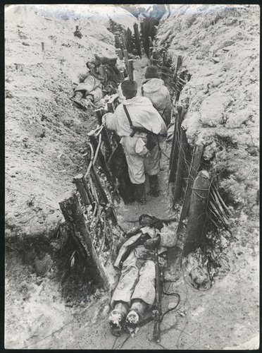 Пулково. Бои за освобождение Ленинграда. 1-я линия обороны немцев