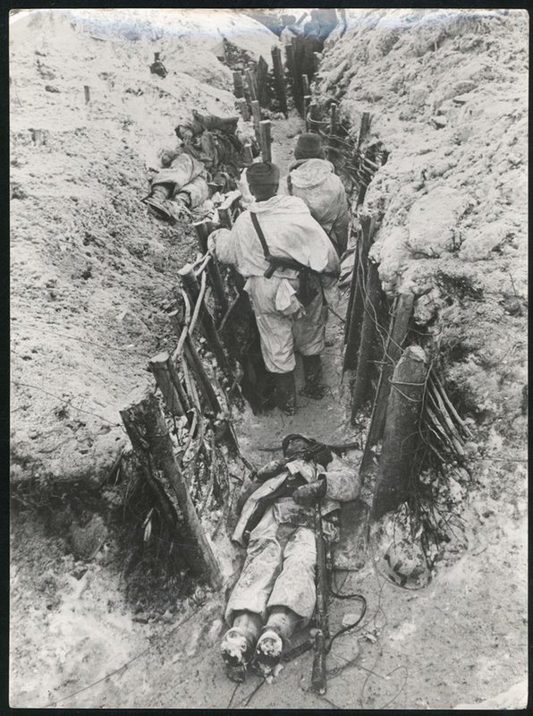 Pulkovo. Fights for the liberation of Leningrad. German 1st defense line