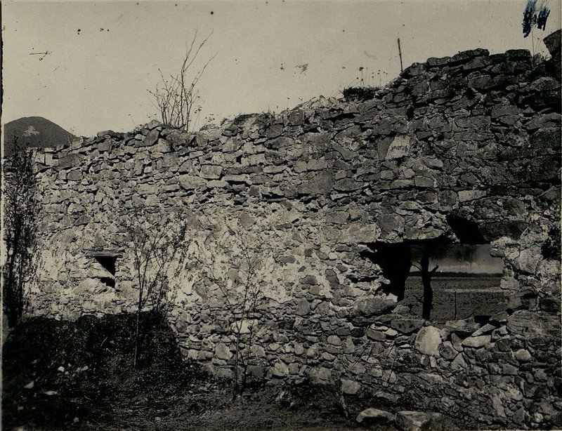 Image: Firing position of direct-fire guns on the eastern outskirts of Zilina