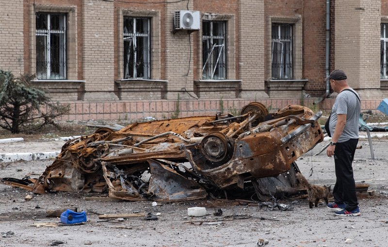 Azot chemical plant in Severodonetsk
