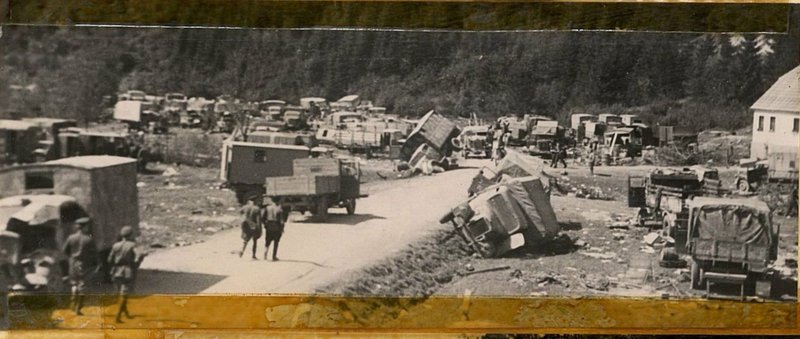 Фотография: Все, что осталось от немецкого 4-го танкового корпуса