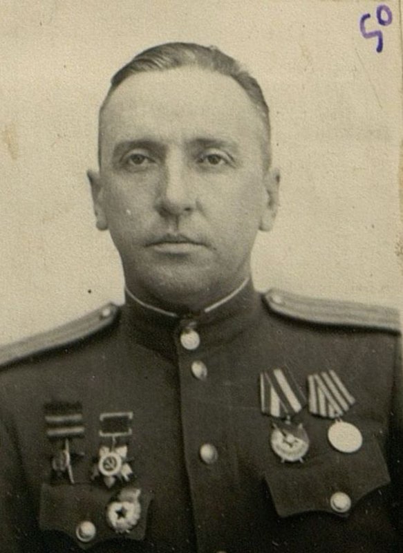 Image: Chief of Staff of the Guards Division Colonel N. Ershov