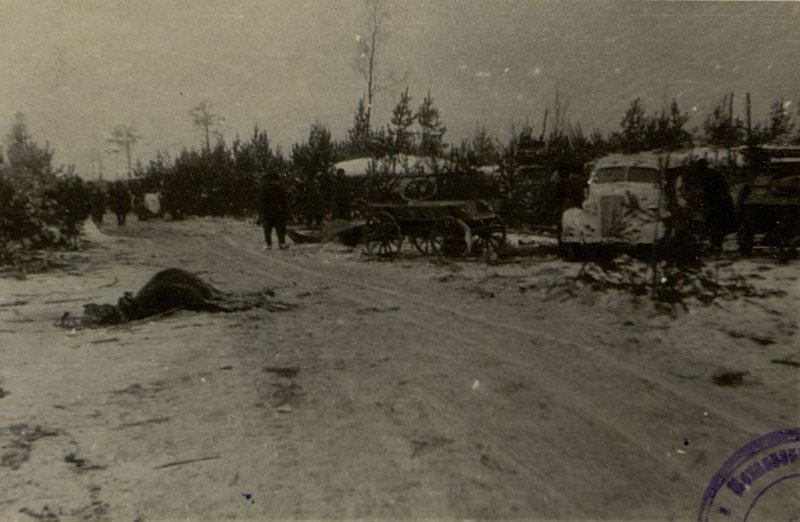 Фотография: Командный пункт Бригады в районе рабоч. пос. № 5